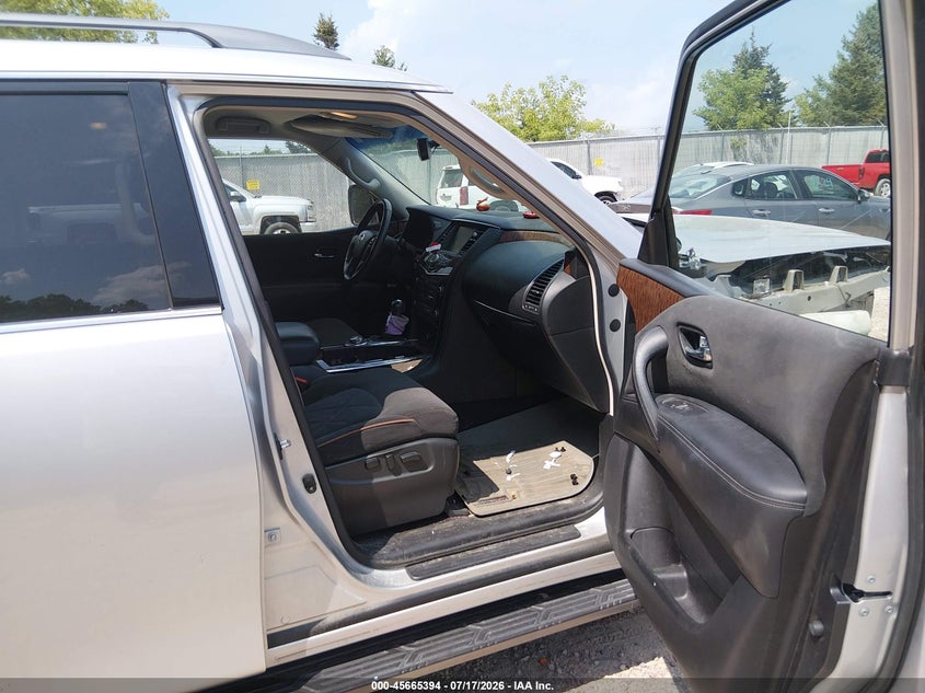 2017 Nissan Armada VIN JN8AY2NC1H9509067 IAAI salvage auction — FRONT END, Salvage Title, sold $25 on 2026-07-29 (photo 5)