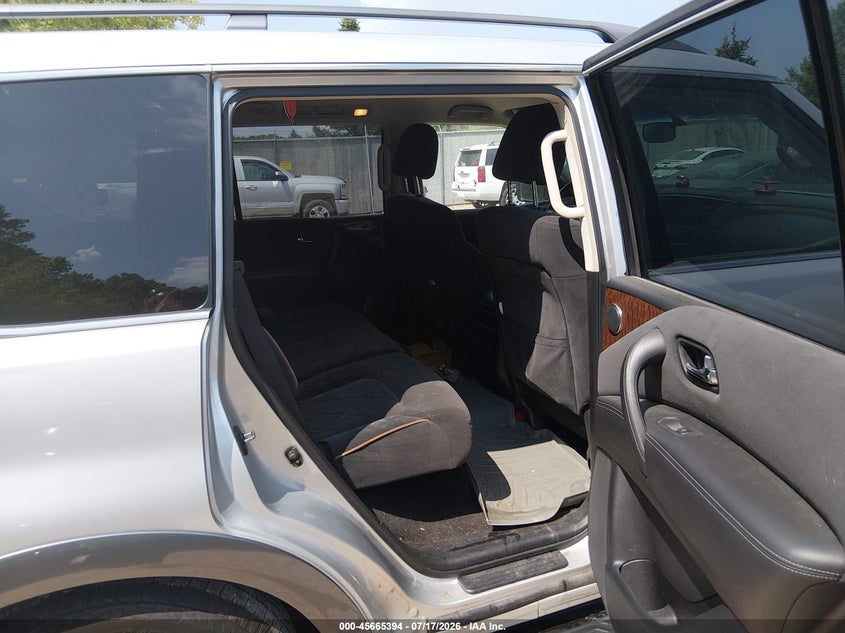 2017 Nissan Armada VIN JN8AY2NC1H9509067 IAAI salvage auction — FRONT END, Salvage Title, sold $25 on 2026-07-29 (photo 8)