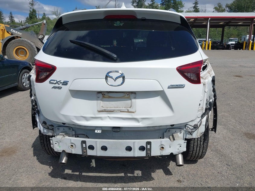 2016 Mazda Cx-5 VIN JM3KE4DY3G0671052 IAAI salvage auction — REAR END, Salvage Title, sold $4,450 on 2026-08-01 (photo 6)