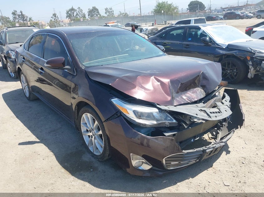 2013 Toyota Avalon VIN 4T1BK1EB8DU050240 IAAI salvage auction — FRONT END, Salvage (California), sold $1,350 on 2026-07-31 (photo 1)