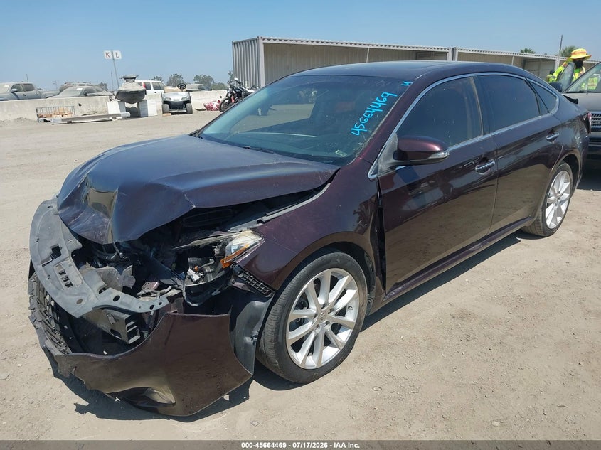 2013 Toyota Avalon VIN 4T1BK1EB8DU050240 IAAI salvage auction — FRONT END, Salvage (California), sold $1,350 on 2026-07-31 (photo 2)