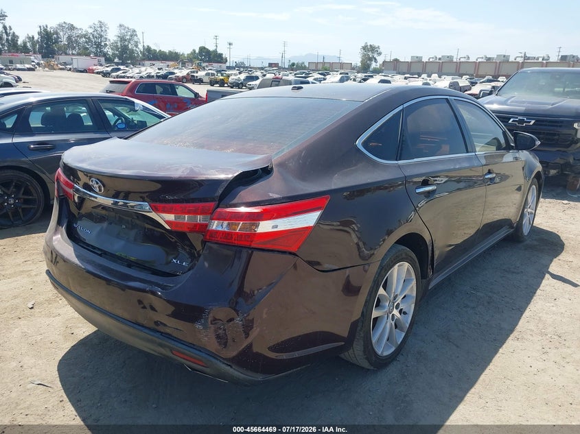2013 Toyota Avalon VIN 4T1BK1EB8DU050240 IAAI salvage auction — FRONT END, Salvage (California), sold $1,350 on 2026-07-31 (photo 4)