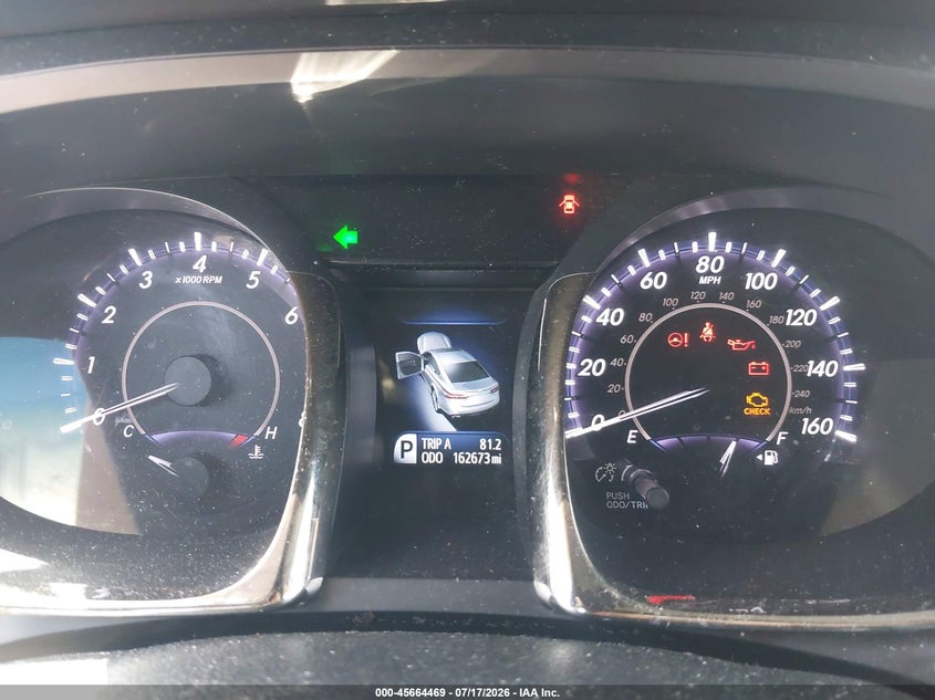 2013 Toyota Avalon VIN 4T1BK1EB8DU050240 IAAI salvage auction — FRONT END, Salvage (California), sold $1,350 on 2026-07-31 (photo 7)
