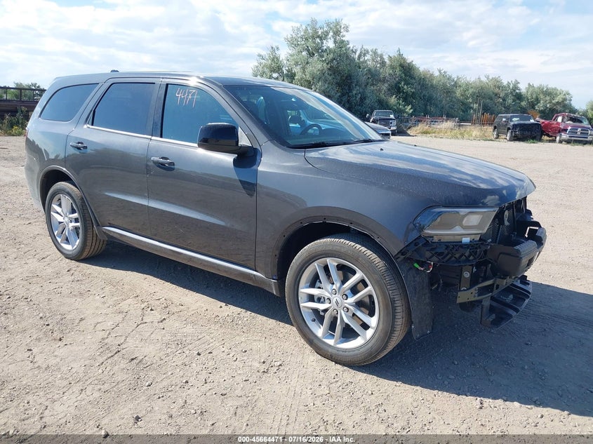 2026 Dodge Durango VIN 1C4RDJDG2TC285876 IAAI salvage auction — FRONT END, Enterprise Vehicles Clear Only (Utah), sold $21,675 on 2026-07-23 (photo 1)