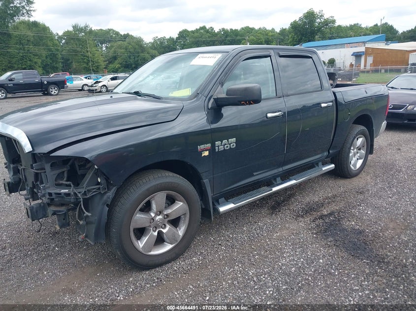 2016 Ram 1500 VIN 1C6RR6LT8GS361326 IAAI salvage auction — FRONT END, Salvage (South Carolina), sold $2,925 on 2026-08-25 (photo 2)