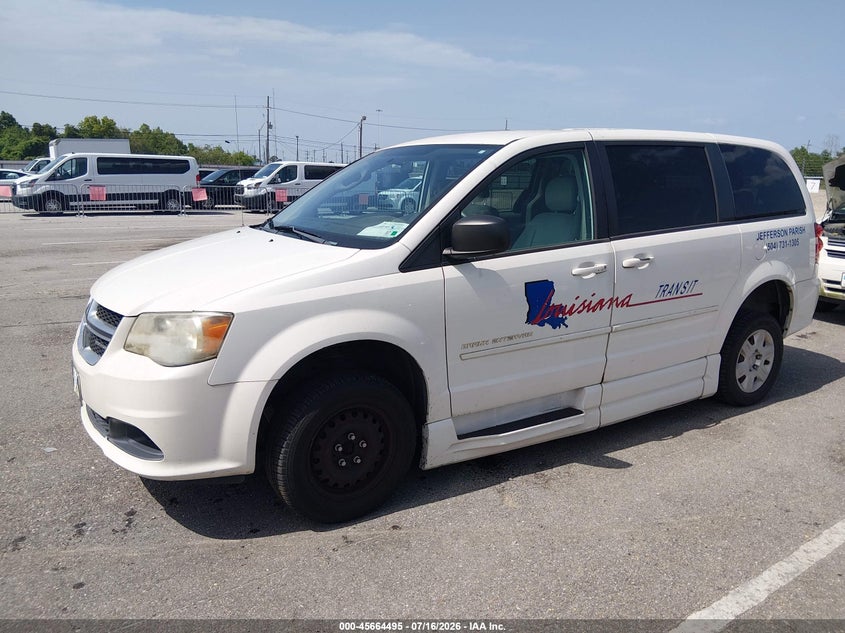 2012 Dodge Caravan VIN 2C4RDGBG1CR180730 IAAI salvage auction — NORMAL WEAR, Clear (Louisiana), sold $9,300 on 2026-07-29 (photo 6)