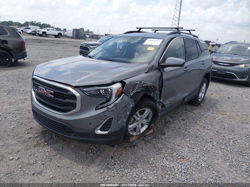 2020 Gmc Terrain VIN 3GKALMEV1LL336212 IAAI salvage auction — LEFT SIDE, Salvage Title, sold $3,050 on 2026-08-01 (photo 2)
