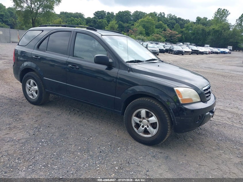 2008 Kia Sorento VIN KNDJD735785765486 IAAI salvage auction — NORMAL WEAR, Clear (Pennsylvania), sold $725 on 2026-07-28 (photo 1)