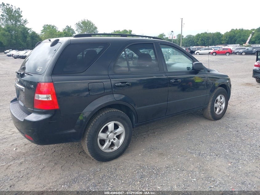 2008 Kia Sorento VIN KNDJD735785765486 IAAI salvage auction — NORMAL WEAR, Clear (Pennsylvania), sold $725 on 2026-07-28 (photo 4)