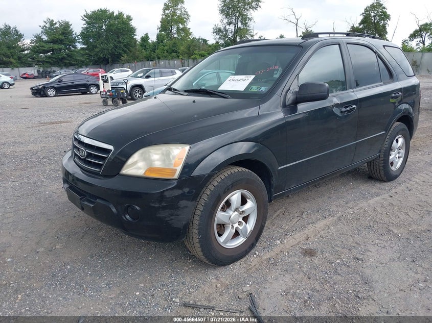 2008 Kia Sorento VIN KNDJD735785765486 IAAI salvage auction — NORMAL WEAR, Clear (Pennsylvania), sold $725 on 2026-07-28 (photo 6)