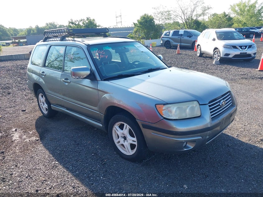 2007 Subaru Forester VIN JF1SG65657H705723 IAAI salvage auction — NORMAL WEAR, Clear (New York), sold $25 on 2026-07-28 (photo 1)