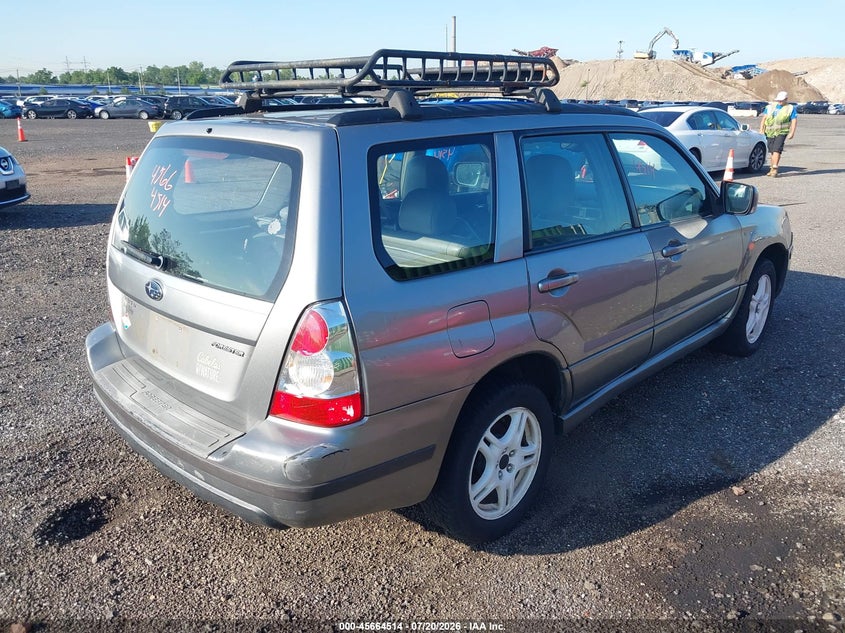 2007 Subaru Forester VIN JF1SG65657H705723 IAAI salvage auction — NORMAL WEAR, Clear (New York), sold $25 on 2026-07-28 (photo 4)