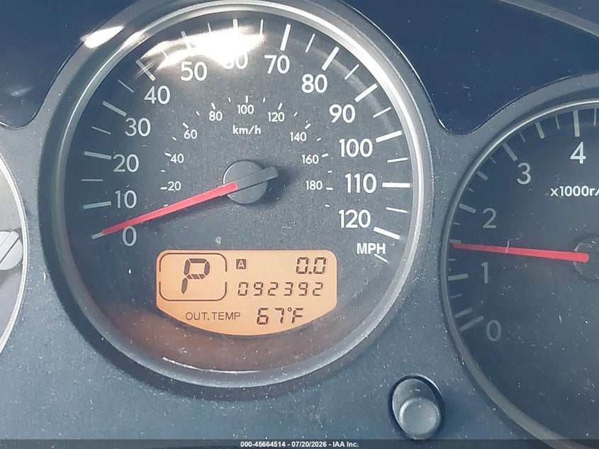 2007 Subaru Forester VIN JF1SG65657H705723 IAAI salvage auction — NORMAL WEAR, Clear (New York), sold $25 on 2026-07-28 (photo 7)
