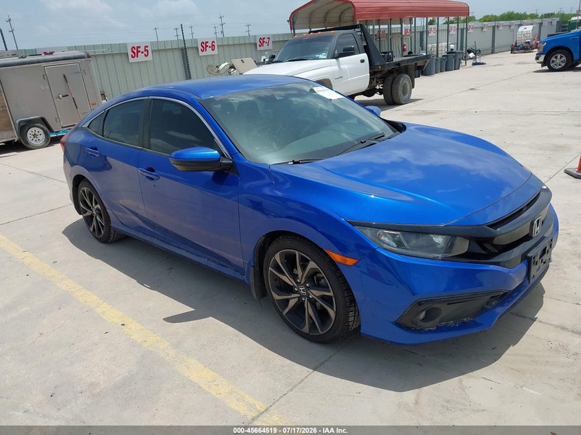 2021 Honda Civic VIN 19XFC2F81ME003061 — IAAI salvage auction photo