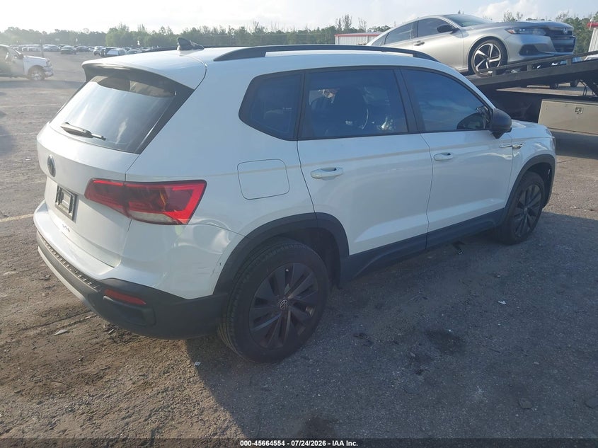2022 Volkswagen Taos VIN 3VVCX7B29NM031818 IAAI salvage auction — LEFT FRONT, Wait Title, sold $3,650 on 2026-08-31 (photo 4)