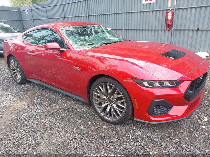2024 Ford Mustang VIN 1FA6P8CF4R5407281 — IAAI salvage auction photo