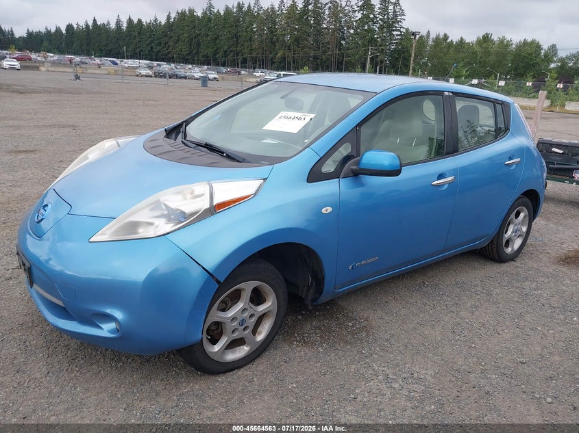 2011 Nissan Leaf VIN JN1AZ0CP0BT009336 IAAI salvage auction — NORMAL WEAR, Clear (Washington), sold $225 on 2026-07-22 (photo 2)