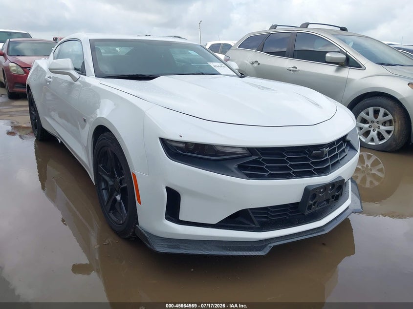 2020 Chevrolet Camaro VIN 1G1FB1RS1L0107859 IAAI salvage auction — UNKNOWN, Original (Texas), sold $8,000 on 2026-07-28 (photo 1)