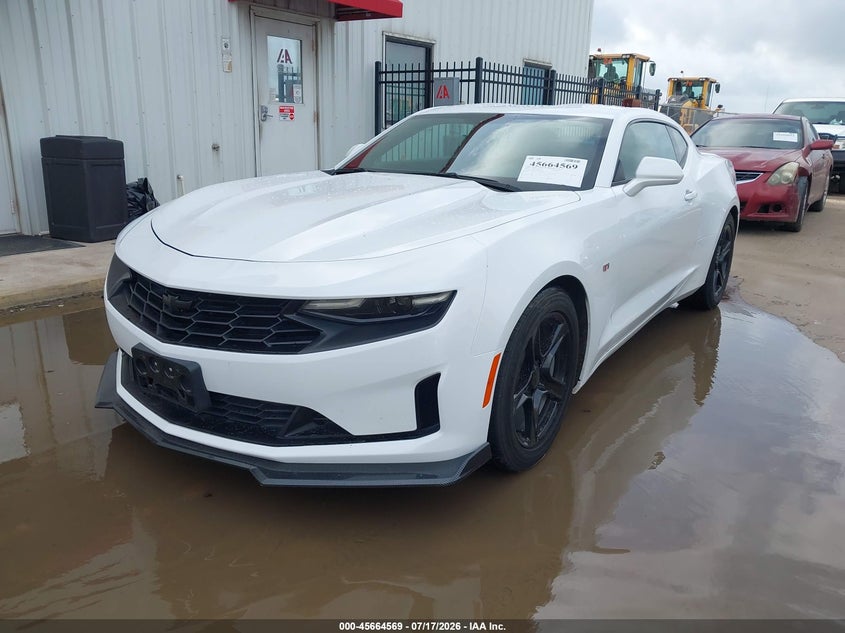 2020 Chevrolet Camaro VIN 1G1FB1RS1L0107859 IAAI salvage auction — UNKNOWN, Original (Texas), sold $8,000 on 2026-07-28 (photo 2)