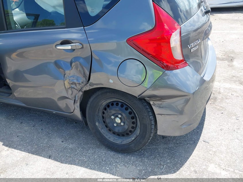 2017 Nissan Versa VIN 3N1CE2CP9HL368407 IAAI salvage auction — REAR END, Rebuildable (Florida), sold $1,000 on 2026-08-26 (photo 6)