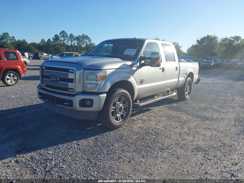 2013 Ford F250 VIN 1FT7W2BT9DEA89835 IAAI salvage auction — REAR END, Rebuildable (Florida), sold $3,300 on 2026-07-29 (photo 2)