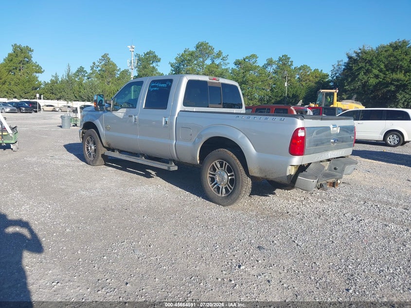 2013 Ford F250 VIN 1FT7W2BT9DEA89835 IAAI salvage auction — REAR END, Rebuildable (Florida), sold $3,300 on 2026-07-29 (photo 3)