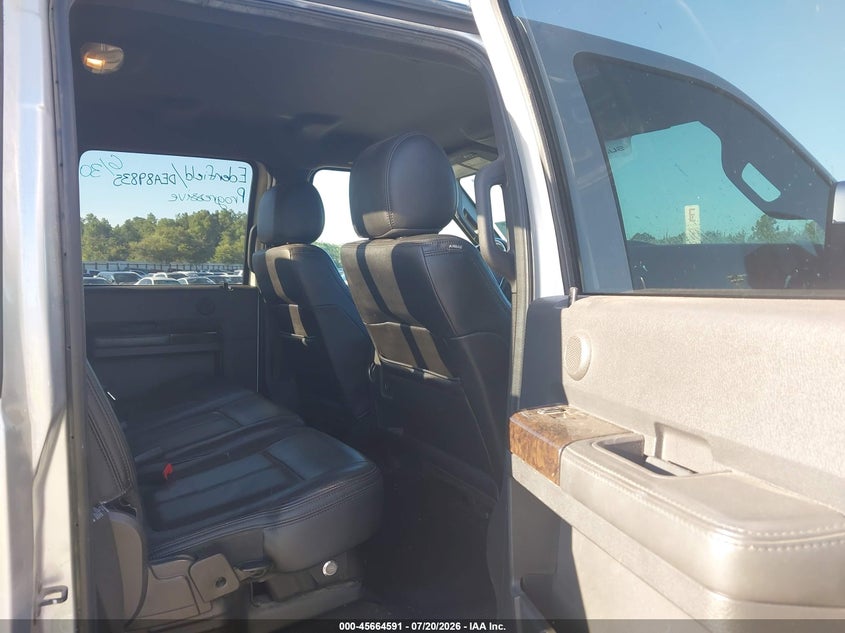 2013 Ford F250 VIN 1FT7W2BT9DEA89835 IAAI salvage auction — REAR END, Rebuildable (Florida), sold $3,300 on 2026-07-29 (photo 8)