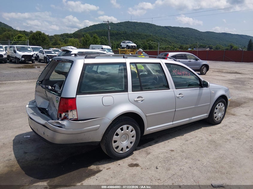2003 Volkswagen Jetta VIN WVWRK61J73W297586 IAAI salvage auction — REAR END, Salvage (Pennsylvania), sold $250 on 2026-08-19 (photo 4)