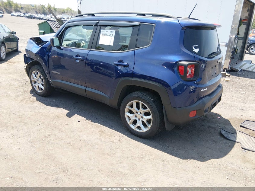2016 Jeep Renegade VIN ZACCJBBT8GPE40596 IAAI salvage auction — FRONT END, Salvage Title, sold $425 on 2026-08-18 (photo 3)
