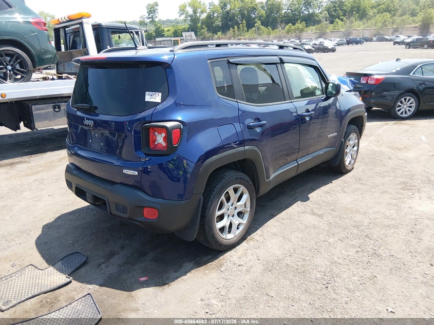 2016 Jeep Renegade VIN ZACCJBBT8GPE40596 IAAI salvage auction — FRONT END, Salvage Title, sold $425 on 2026-08-18 (photo 4)