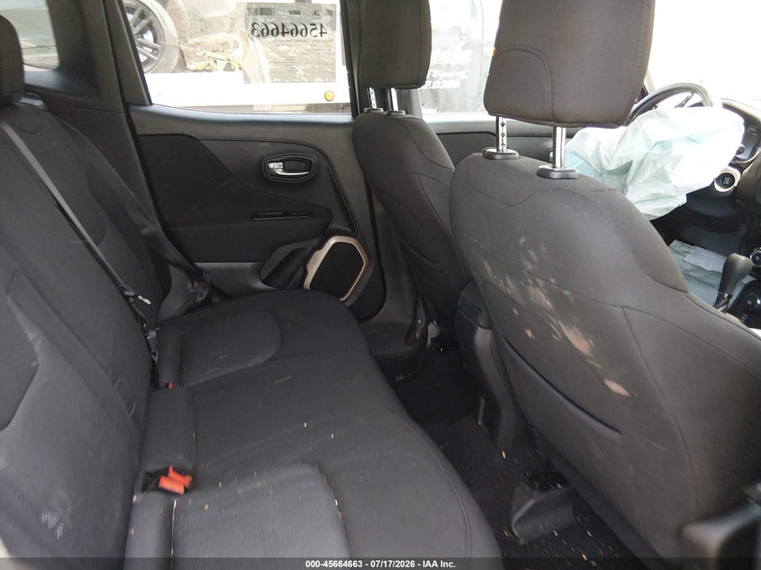 2016 Jeep Renegade VIN ZACCJBBT8GPE40596 IAAI salvage auction — FRONT END, Salvage Title, sold $425 on 2026-08-18 (photo 8)