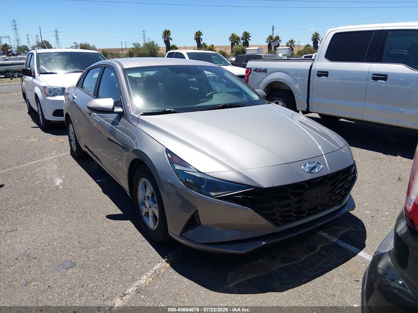 2023 Hyundai Elantra VIN KMHLL4AG7PU557798 IAAI salvage auction — FRONT & REAR, Sf97 (California), sold $8,250 on 2026-07-30 (photo 1)