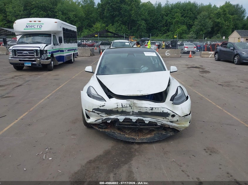 2021 Tesla Model 3 VIN 5YJ3E1EA0MF029222 IAAI salvage auction — NORMAL WEAR, Clear (Connecticut), sold $3,225 on 2026-07-30 (photo 6)