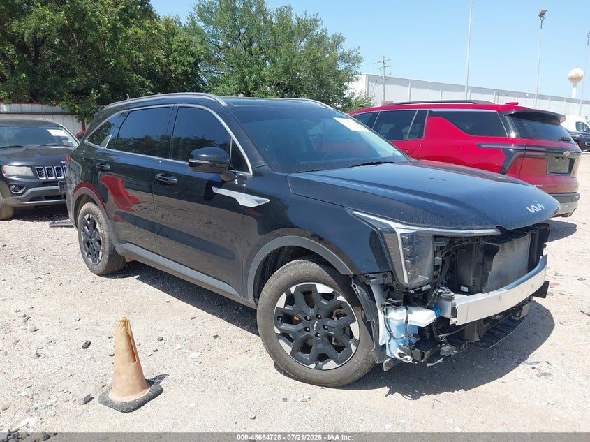 2025 Kia Sorento VIN 5XYRL4JC7SG350446 — IAAI salvage auction photo
