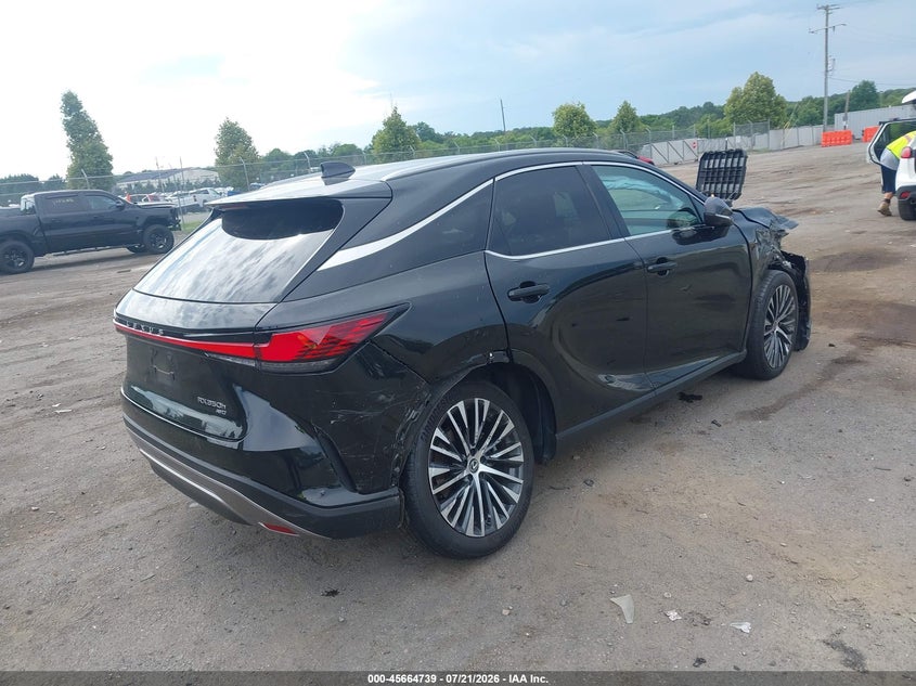2025 Lexus Rx VIN 2T2BBMCA0SC077275 IAAI salvage auction — FRONT END, Salvage (Virginia), sold $22,600 on 2026-08-23 (photo 4)