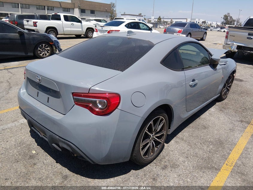 2018 Toyota Gt86 VIN JF1ZNAA12J8700763 IAAI salvage auction — FRONT END, Salvage Title, sold $3,200 on 2026-08-01 (photo 4)