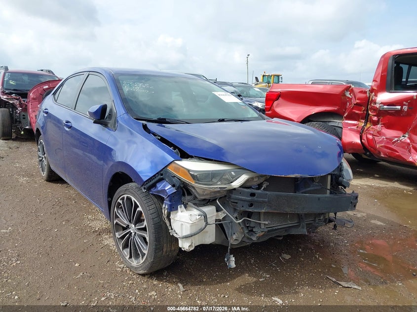 2015 Toyota Corolla VIN 5YFBURHE0FP240097 IAAI salvage auction — NORMAL WEAR, Original (Texas), sold $750 on 2026-07-28 (photo 1)