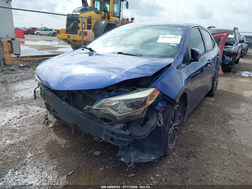 2015 Toyota Corolla VIN 5YFBURHE0FP240097 IAAI salvage auction — NORMAL WEAR, Original (Texas), sold $750 on 2026-07-28 (photo 2)