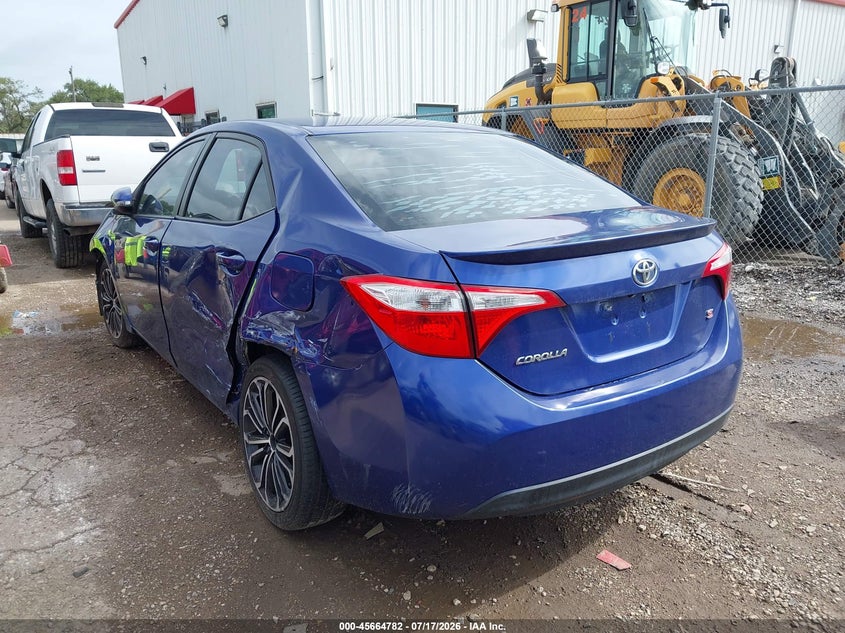 2015 Toyota Corolla VIN 5YFBURHE0FP240097 IAAI salvage auction — NORMAL WEAR, Original (Texas), sold $750 on 2026-07-28 (photo 3)