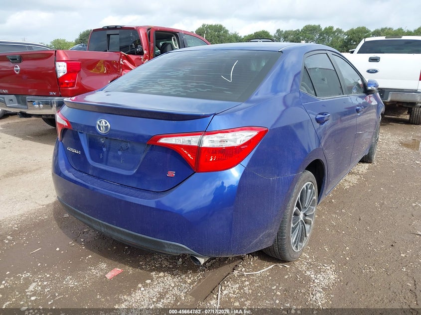 2015 Toyota Corolla VIN 5YFBURHE0FP240097 IAAI salvage auction — NORMAL WEAR, Original (Texas), sold $750 on 2026-07-28 (photo 4)