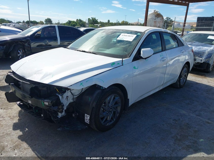 2024 Hyundai Elantra VIN KMHLM4DJ2RU113350 IAAI salvage auction — FRONT END, Salvage Title, sold $7,625 on 2026-08-20 (photo 2)