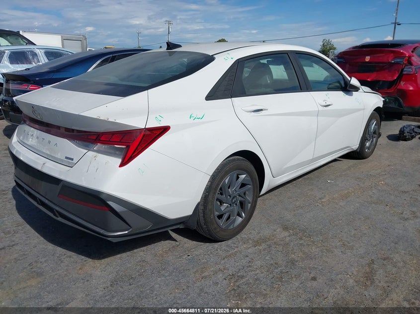 2024 Hyundai Elantra VIN KMHLM4DJ2RU113350 IAAI salvage auction — FRONT END, Salvage Title, sold $7,625 on 2026-08-20 (photo 4)