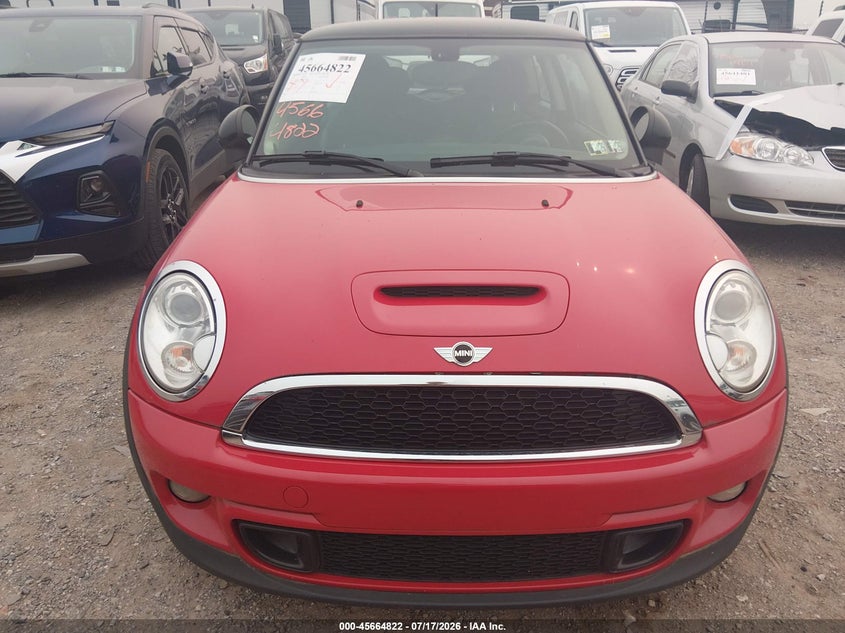 2013 Mini Hardtop VIN WMWSV3C52DT479297 IAAI salvage auction — NORMAL WEAR, Clear (Pennsylvania), sold $300 on 2026-07-22 (photo 6)