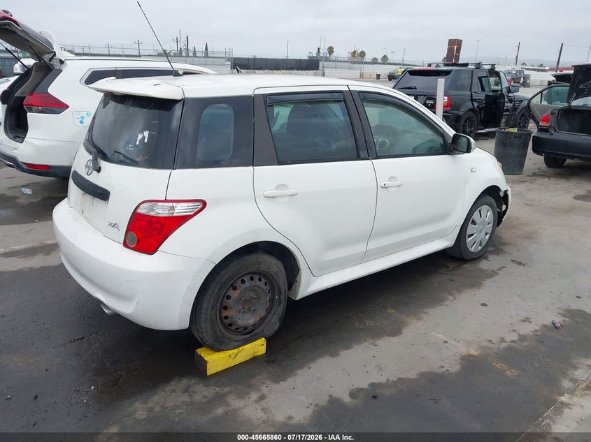 2006 Scion Xa VIN JTKKT624460154344 IAAI salvage auction — FRONT END, Clear - Dealer Only (California), sold $375 on 2026-09-01 (photo 4)