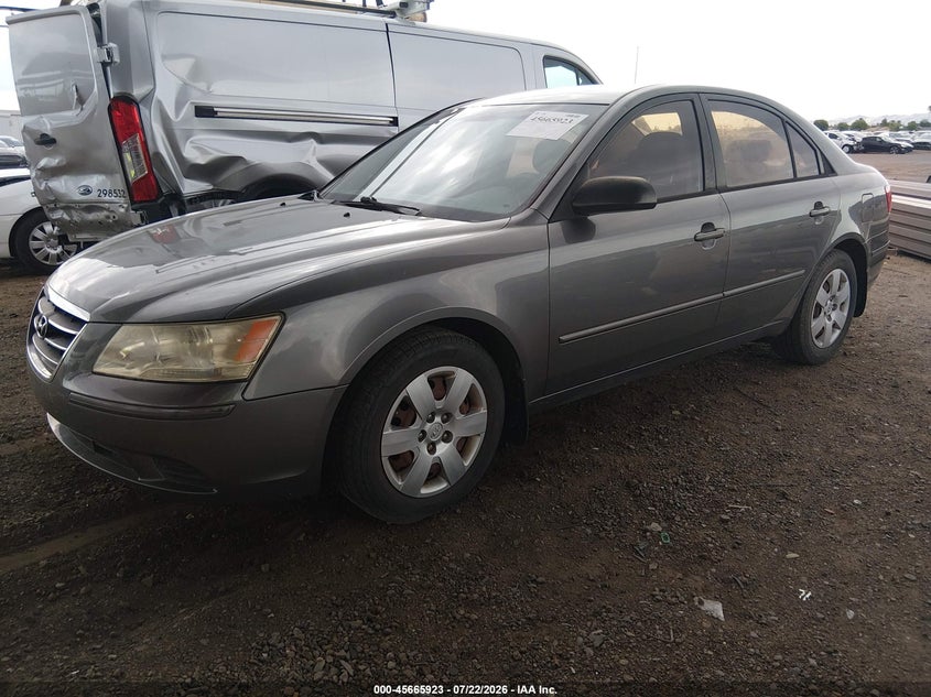 2009 Hyundai Sonata VIN 5NPET46C09H548537 IAAI salvage auction — NORMAL WEAR, Clear (Arizona), sold $675 on 2026-07-28 (photo 2)