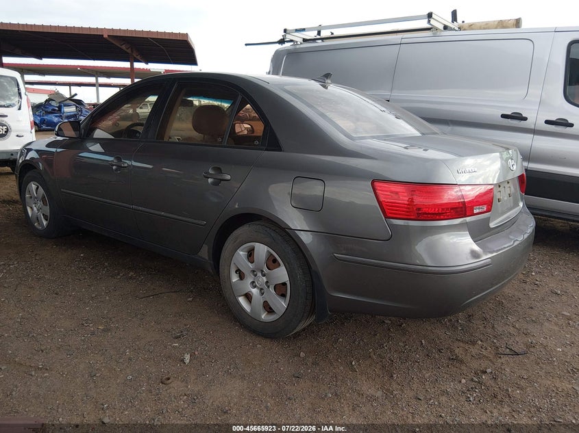 2009 Hyundai Sonata VIN 5NPET46C09H548537 IAAI salvage auction — NORMAL WEAR, Clear (Arizona), sold $675 on 2026-07-28 (photo 3)