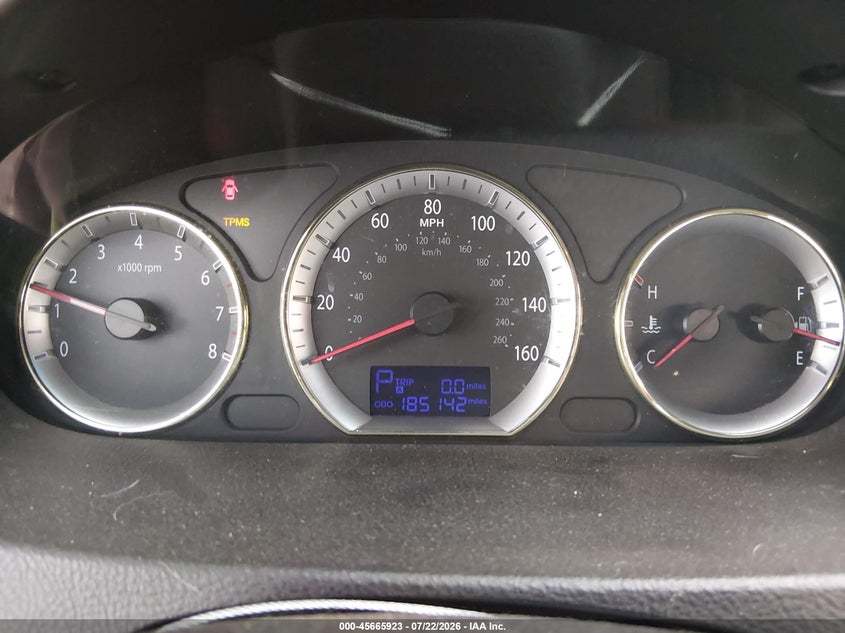2009 Hyundai Sonata VIN 5NPET46C09H548537 IAAI salvage auction — NORMAL WEAR, Clear (Arizona), sold $675 on 2026-07-28 (photo 7)