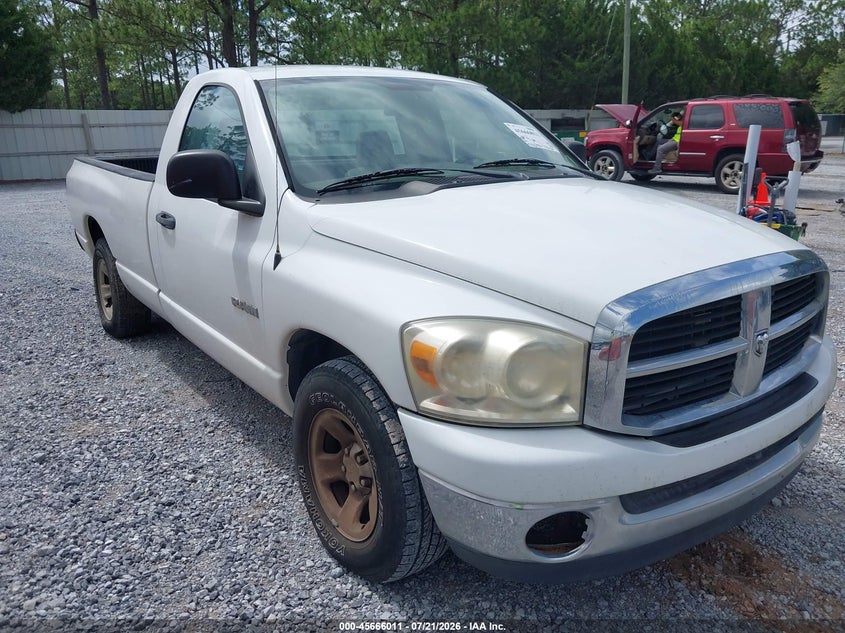2008 Dodge Ram 1500 VIN 1D7HA16N38J193684 IAAI salvage auction — NORMAL WEAR, Clear (Florida), sold $300 on 2026-07-31 (photo 1)