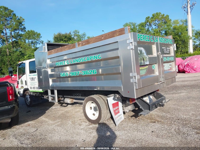 2026 Isuzu Npr VIN 54DC4J1D1TS201418 IAAI salvage auction — FRONT END, Salvage Title, sold $28,500 on 2026-09-08 (photo 3)