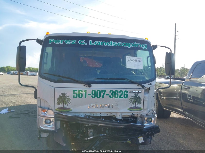 2026 Isuzu Npr VIN 54DC4J1D1TS201418 IAAI salvage auction — FRONT END, Salvage Title, sold $28,500 on 2026-09-08 (photo 6)